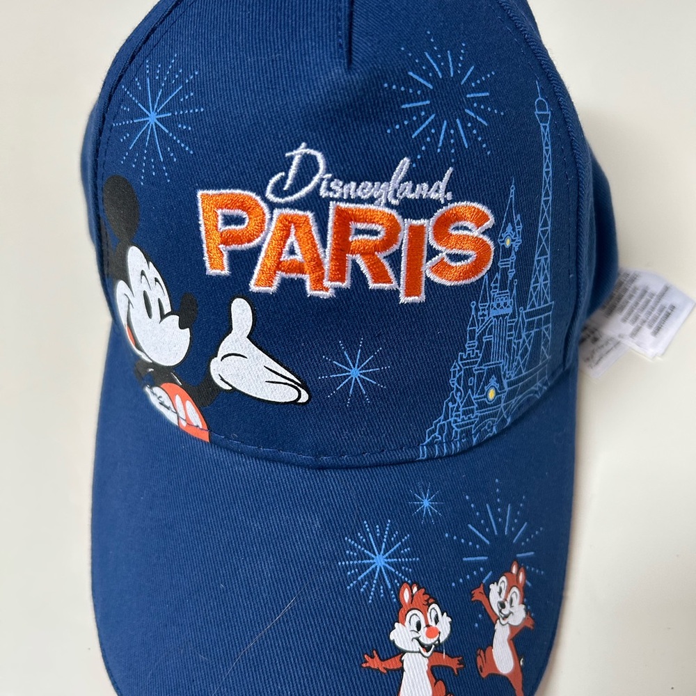 Disneyland Paris Blue and Orange Cap
